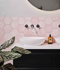 Medina Hexagon Porcelain Rosa 16cm Sample