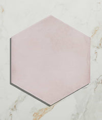 Medina Hexagon Porcelain Rosa 16cm
