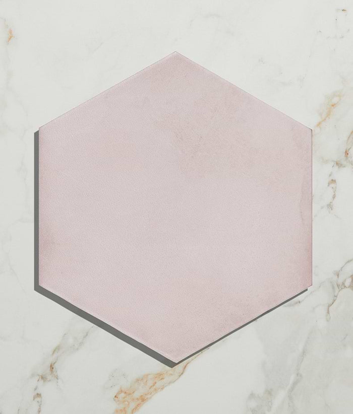Medina Hexagon Porcelain Rosa 16cm