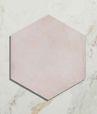 Medina Hexagon Porcelain Rosa 16cm Sample