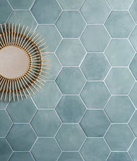 Medina Hexagon Porcelain Salvia 16cm
