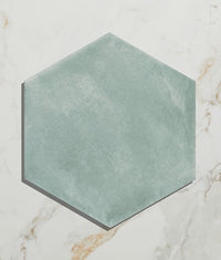 Medina Hexagon Porcelain Salvia 16cm