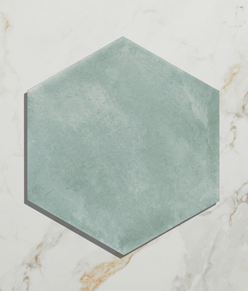 Medina Hexagon Porcelain Salvia 16cm Sample