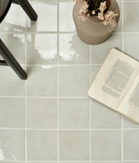Menara White Porcelain Gloss 15x15cm Sample