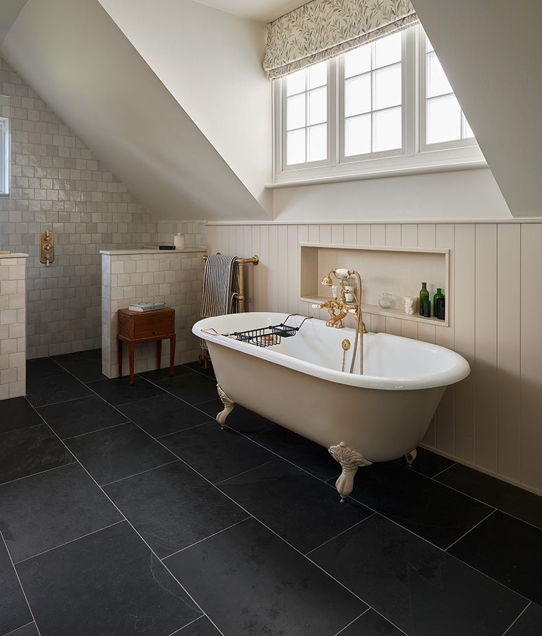 Metropolitan Slate Riven Finish 40cm Sample