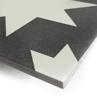 Bert & May, Porcelain, Pradena Black, £86.70/M2 Decorative Tiles Decorative Tiles Sale Porcelain Decorative Tiles Fired Earth