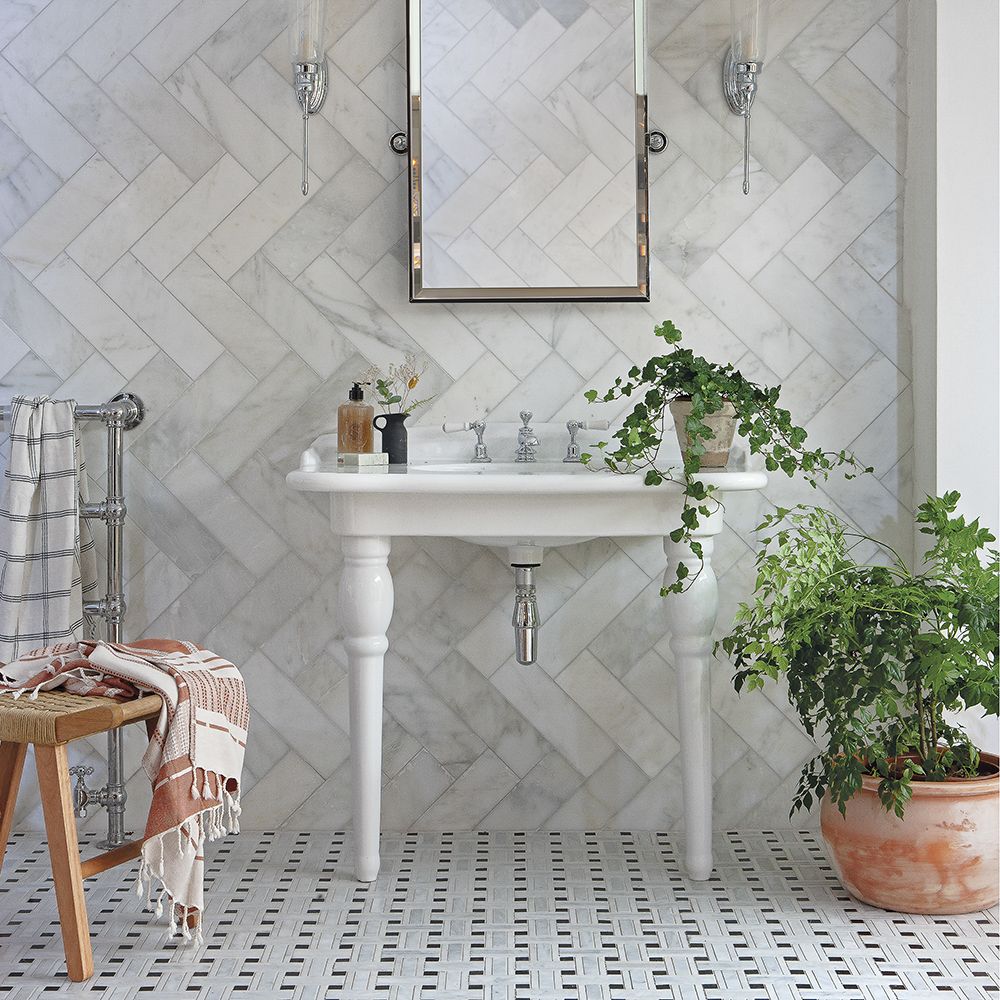 East Hampton, Honed, Lattice Mosaic, £179.06/M2 Decorative Tiles Sale Porcelain Decorative Tiles Fired Earth