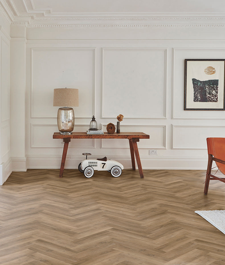 Ashurst Minérale Herringbone Click Tile Click Tiles 15.3x61cm