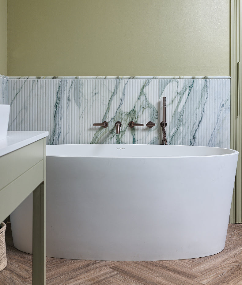 Ashurst Minérale Herringbone Click Tile Click Tiles 15.3x61cm