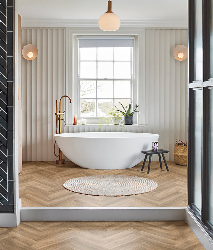 Burley Minérale Herringbone Click Tile Click Tiles 15.3x61cm