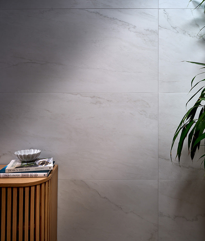 Mystery White Porcelain Matt 59.5x120cm