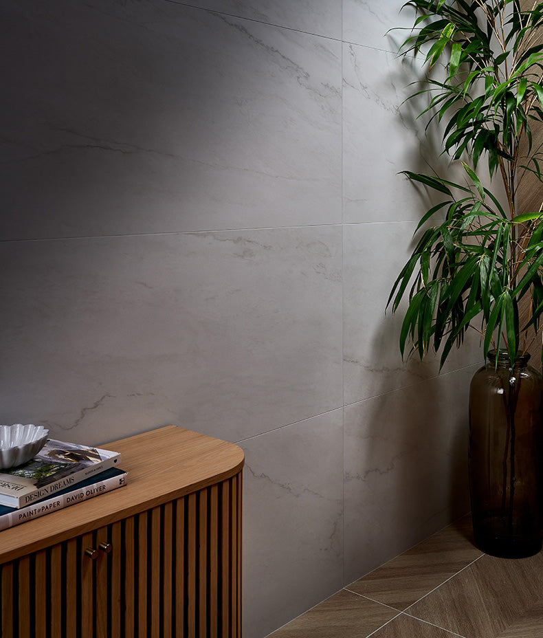 Mystery White Porcelain Matt 59.5x120cm