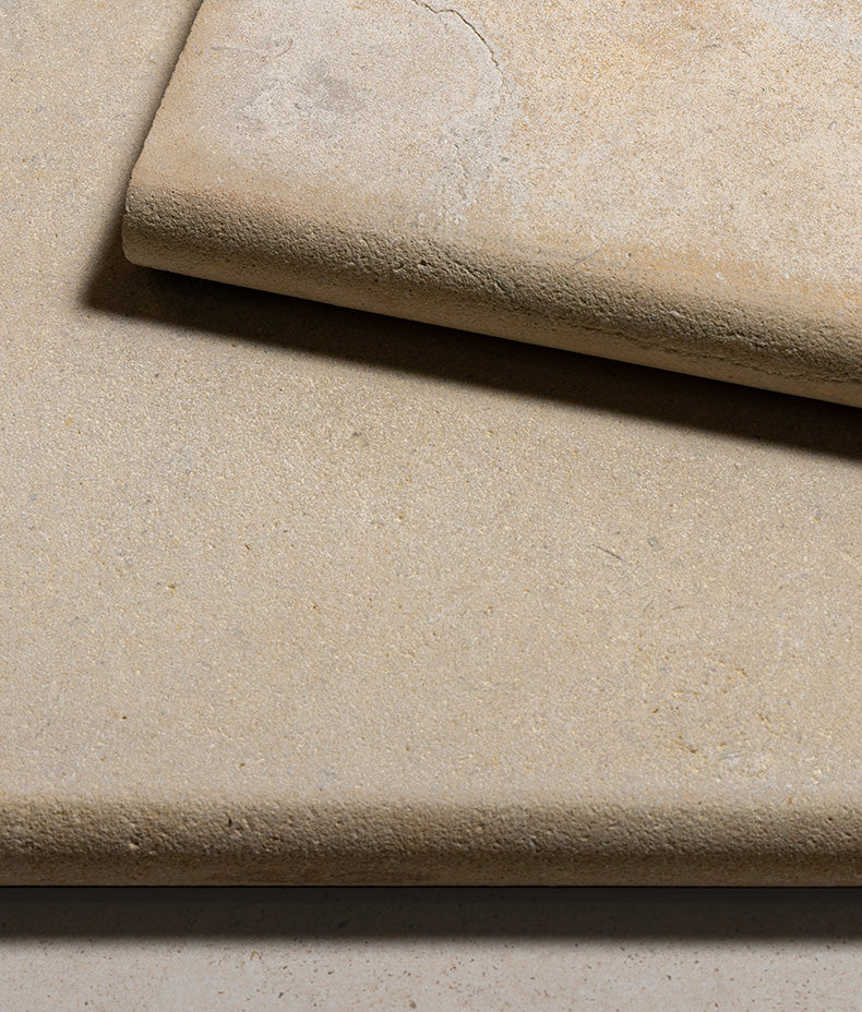 Buscot Limestone Etched Bullnose Coping 40x100cm