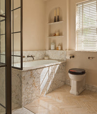 Buscot Limestone Parquet Tumbled & Etched Finish 7.5x30cm Sample