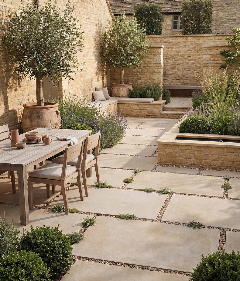 Provence Paving Porcelain Talco 90.6cm