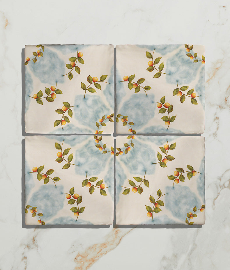 STUDIO Nonna's Kitchen Nuvola Arancio Ceramic 13x13cm Sample