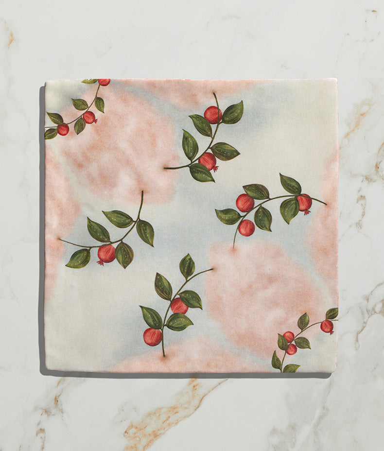 STUDIO Nonna's Kitchen Nuvola Melograno Ceramic 13x13cm