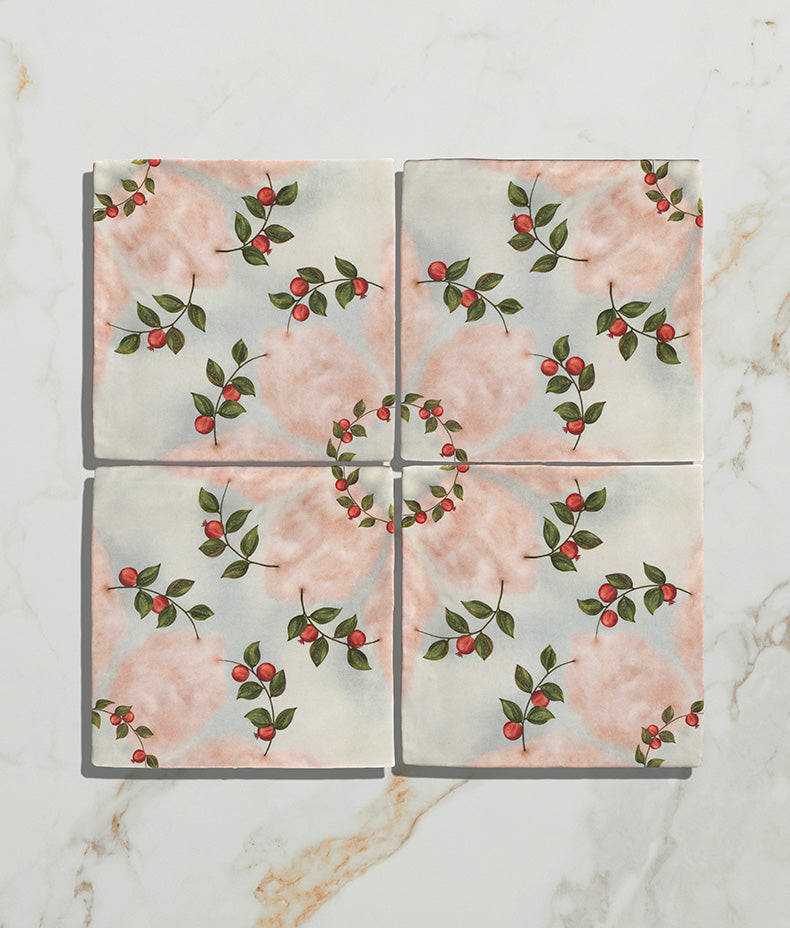 STUDIO Nonna's Kitchen Nuvola Melograno Ceramic 13x13cm