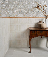 Oasis Veloute Ceramic White Matt 6.5x20cm Sample