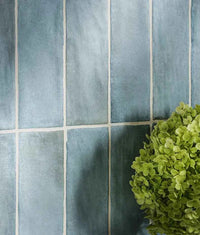 Ca Pietra Oasis Veloute Ceramic Powder Blue Matt 6.5x20cm