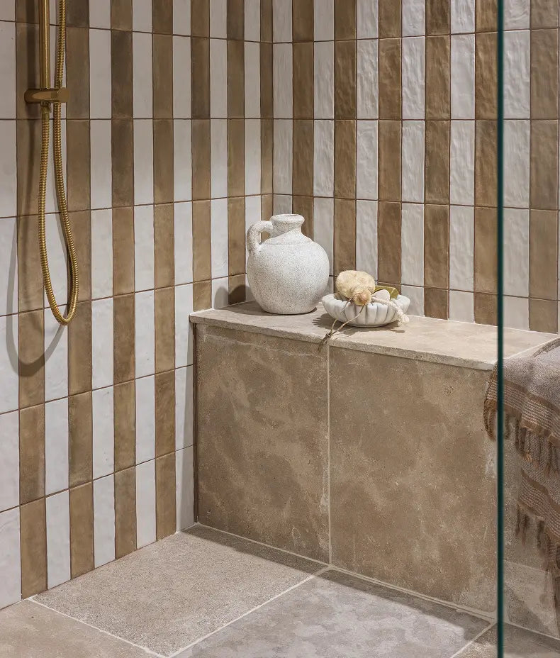 Oasis Veloute Ceramic Tan Matt 6.5x20cm Sample