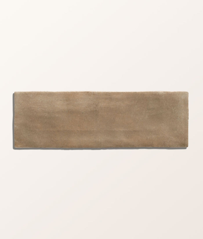 Oasis Veloute Ceramic Tan Matt 6.5x20cm