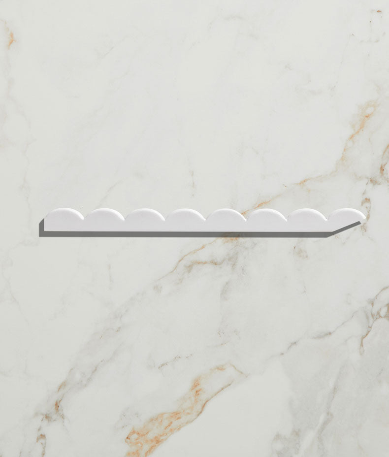 Ornamento Composite Trim Scallop 1.9x102.5cm Sample