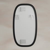 Oslo Barrel Mirror 45x80cm - Black