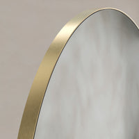 Oslo Round Mirror 60cm Brushed Brass