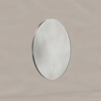 Oslo Round Mirror 60cm Brushed Nickel