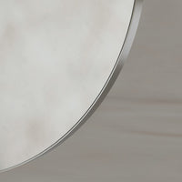 Oslo Round Mirror 60cm Brushed Nickel