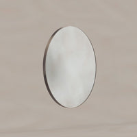 Oslo Round Mirror 60cm Brushed Bronze
