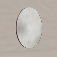 Oslo Round Mirror 80cm Brushed Bronze