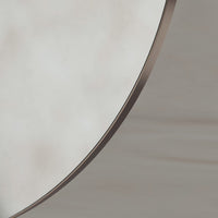 Oslo Round Mirror 80cm Brushed Bronze