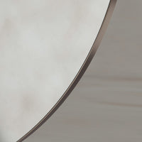 Oslo Round Mirror 100cm Brushed Bronze