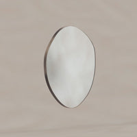 Oslo Organic Mirror 60cm Brushed Bronze