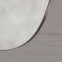 Oslo Organic Mirror 60cm Brushed Bronze