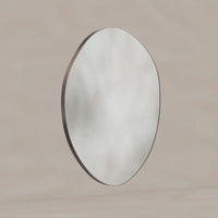 Oslo Organic Mirror 80cm Brushed Bronze