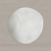 Oslo Organic Mirror 80cm Brushed Bronze