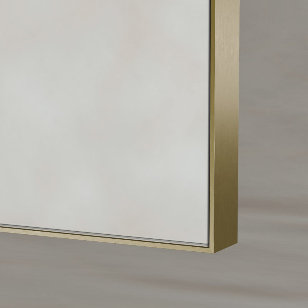 Oslo Arch Mirror 50x140cm Brushed Brass
