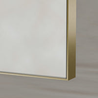 Oslo Arch Mirror 50x140cm Brushed Brass