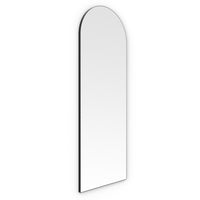 Oslo Arch Mirror 50x140cm Black