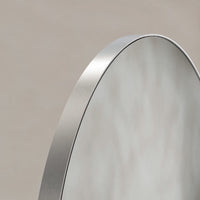 Oslo Arch Mirror 50x140cm Brushed Nickel