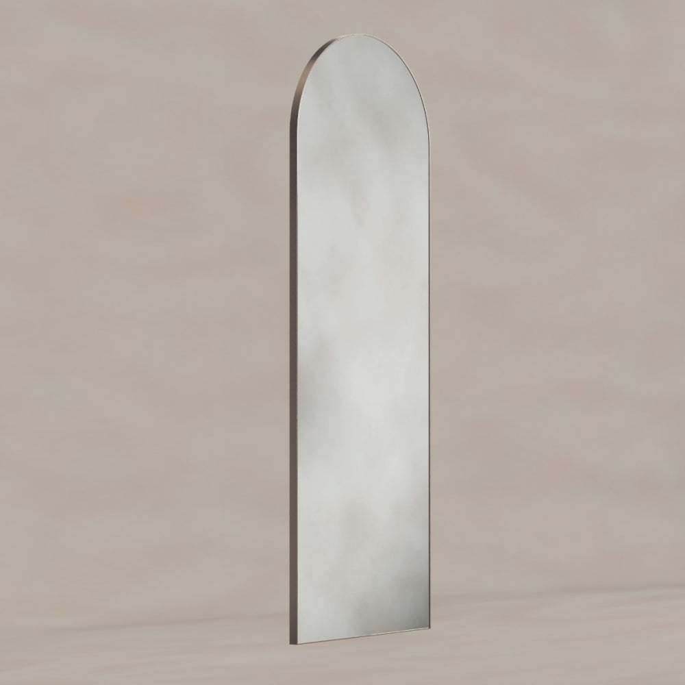 Oslo Arch Mirror 50x140cm Brushed Bronze