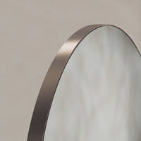 Oslo Arch Mirror 50x140cm Brushed Bronze