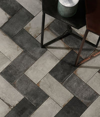 Osterley Porcelain Black Brick 11cm Sample