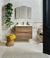 Palazzo Oro Honed Diamond Mosaic Marble 29.5cm Sample