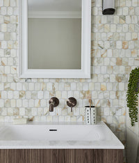 Palazzo Oro Marble Picket Mosaic 30.3cm