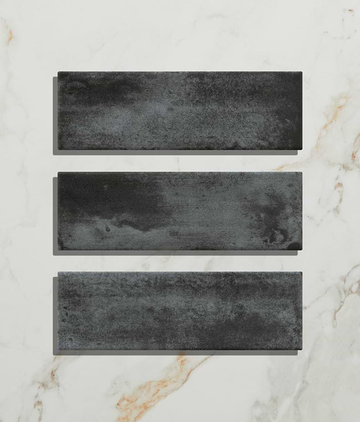 Petite Porcelain Matt Graphite 5cm