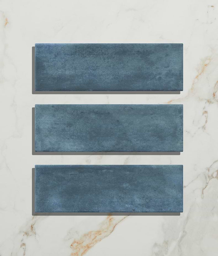 Petite Porcelain Matt Blue 5cm Sample